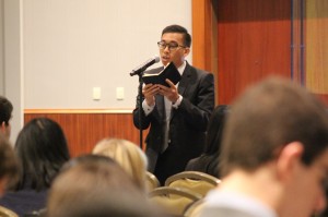New Zealand's delegate proposes ideas to aiding groups affected by global arms trade.