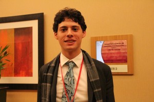Harvard sophomore Colin Mark serves as the Crisis Director for the Futuristic Commission on Space Development.